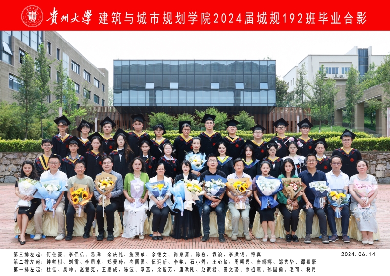 2024届城规192班毕业照