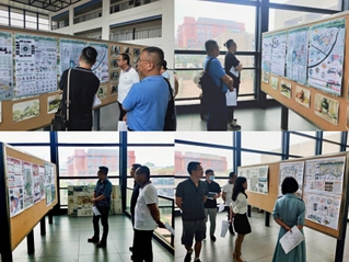 建筑与城市规划学院开展《城乡规划设计八》课程教学公开评图交流活动